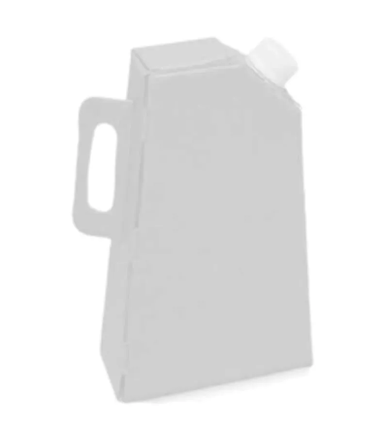 250 ml White Paper Disposable Tea Flask Box With Handle